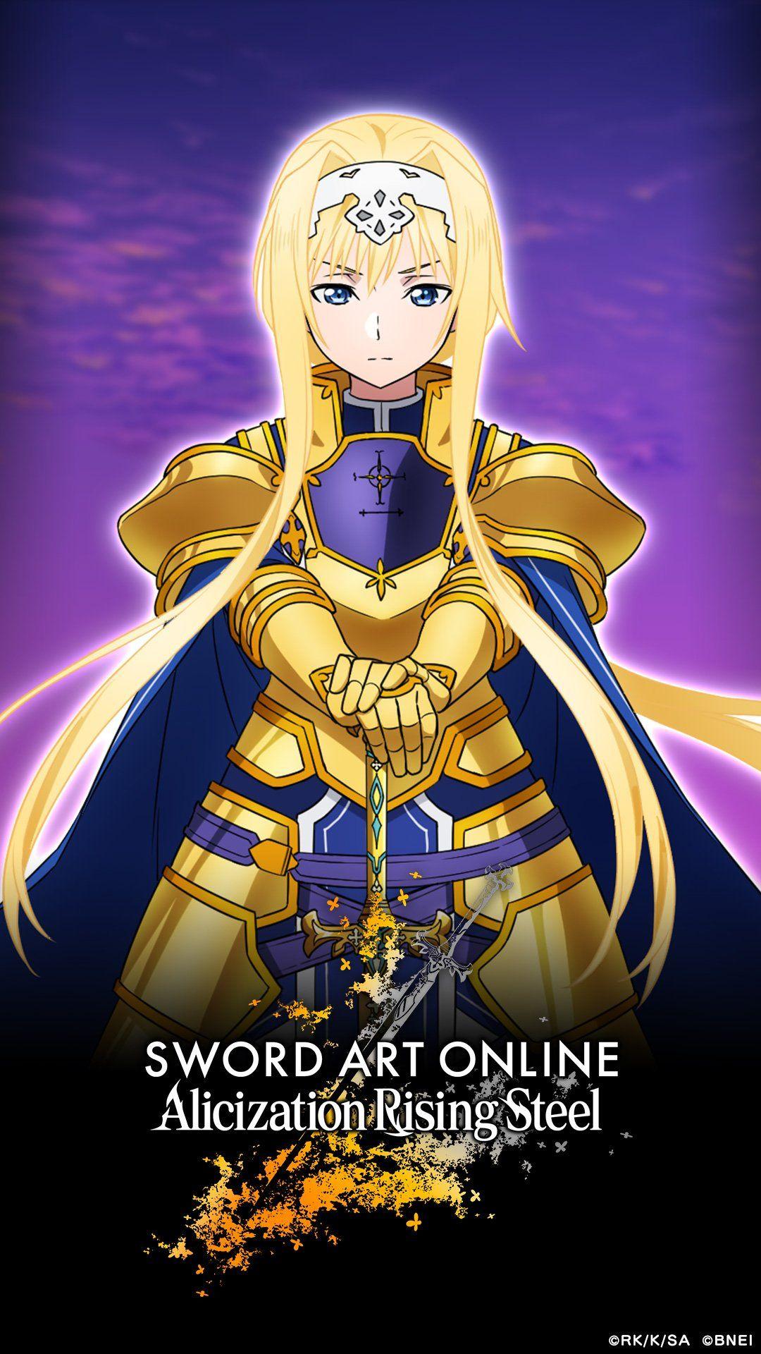 1080x1920 SWORD ART ONLINE Alicization Rising Steel [The Latest SAO Mobile Game] SAO Alicization Rising Steel: Alice Wallpaper For Your Mobile Phone! Join The Pre Register Campaign Today To Get More In App