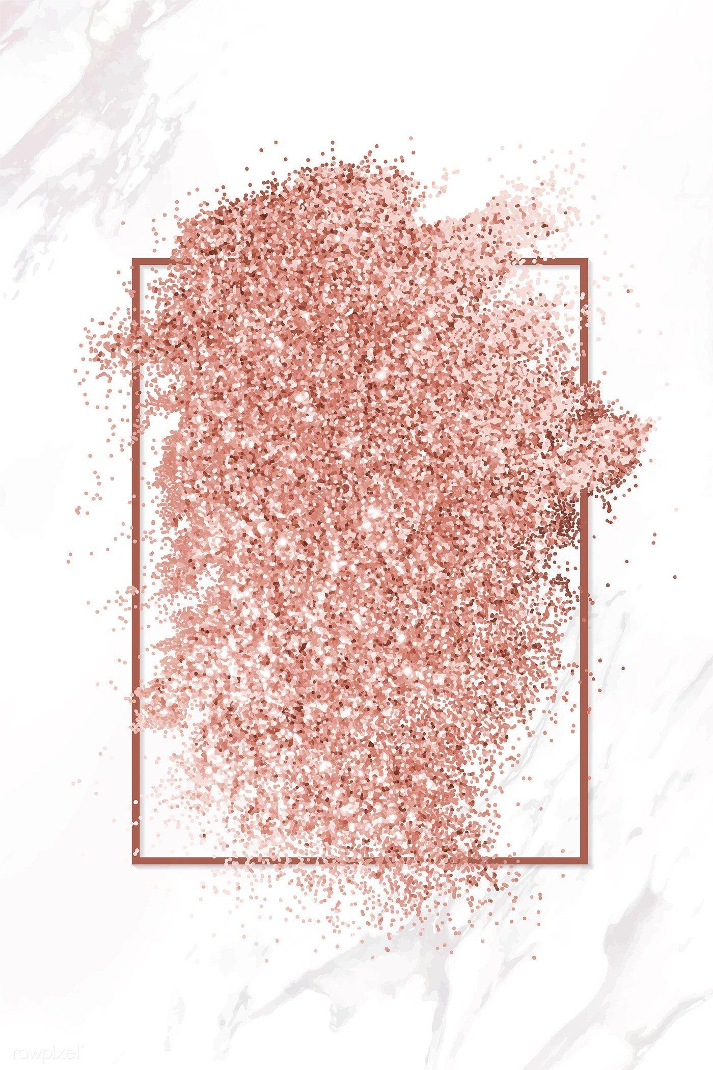 1400x2100 Download premium vector of Pink gold glitter with a brownish red rhombus. Gold wallpaper background, Pink glitter background, Rose gold wallpaper