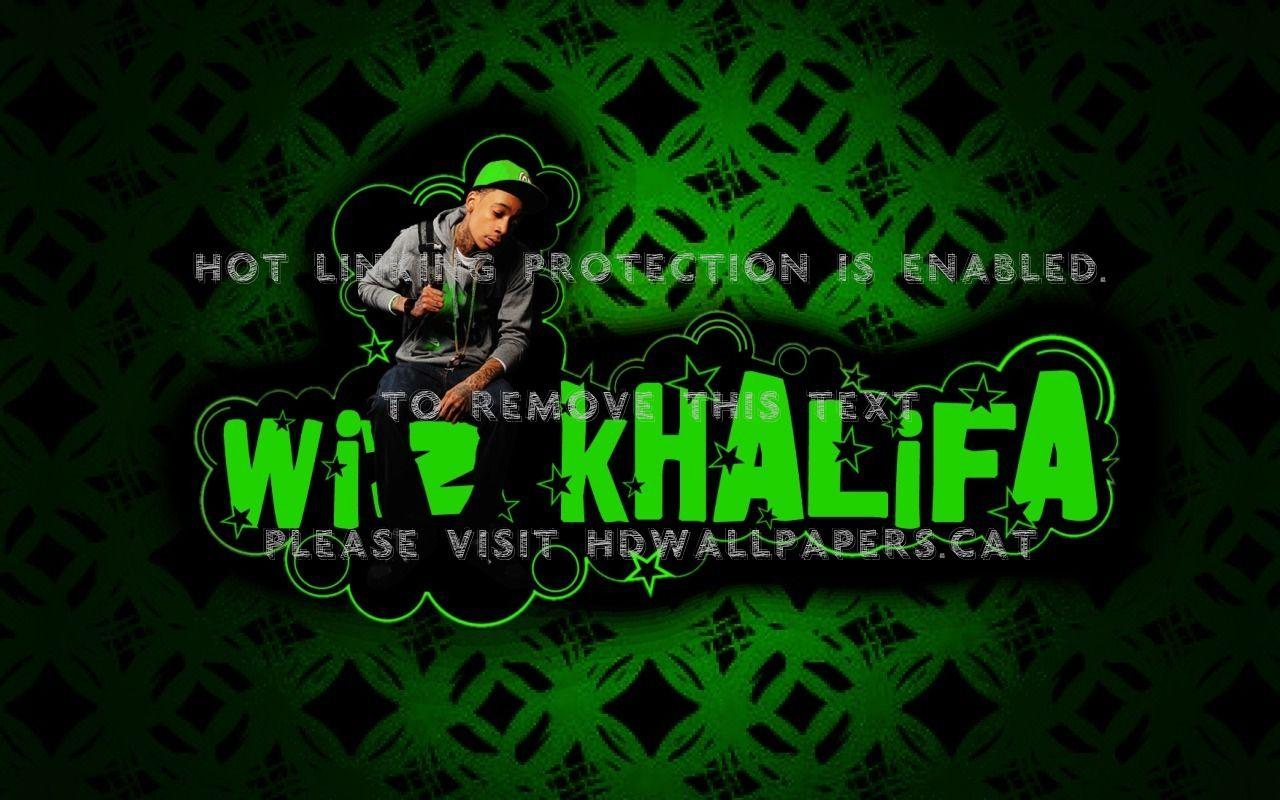 1280x800 wiz khalifa green taylor kush gang music oj