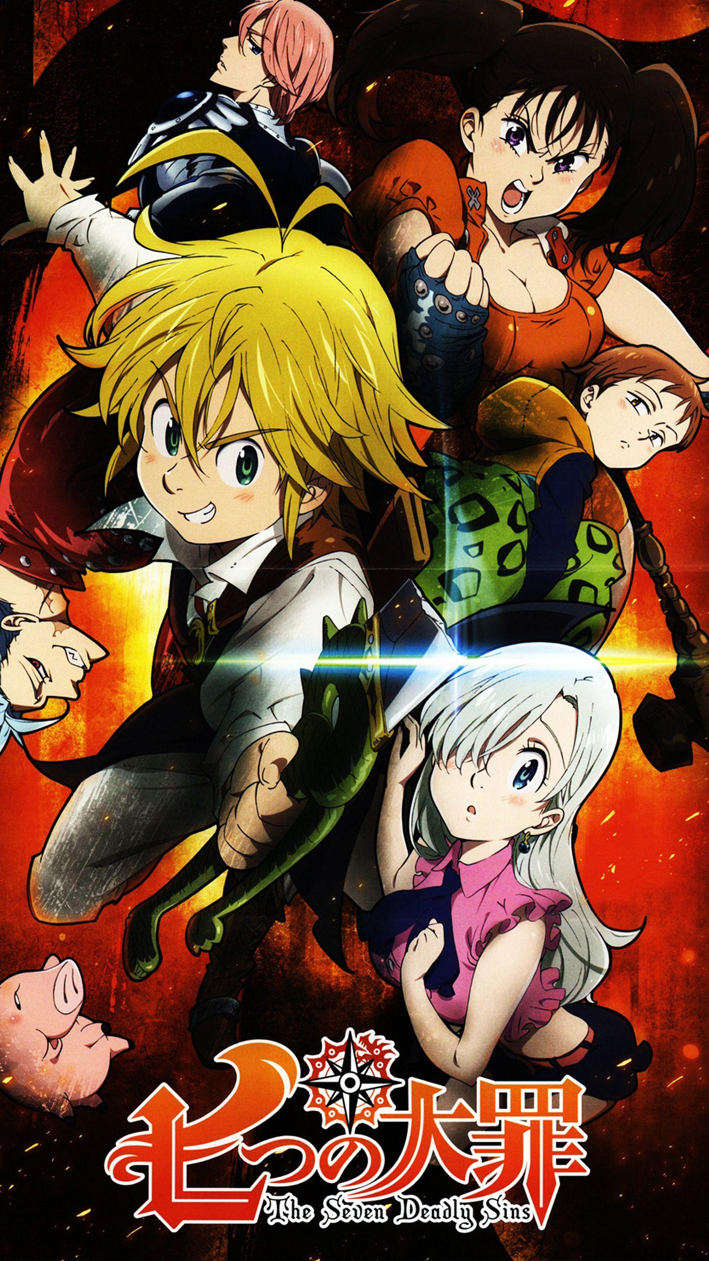1440x2560 Seven Deadly Sins Anime Phone Wallpaper