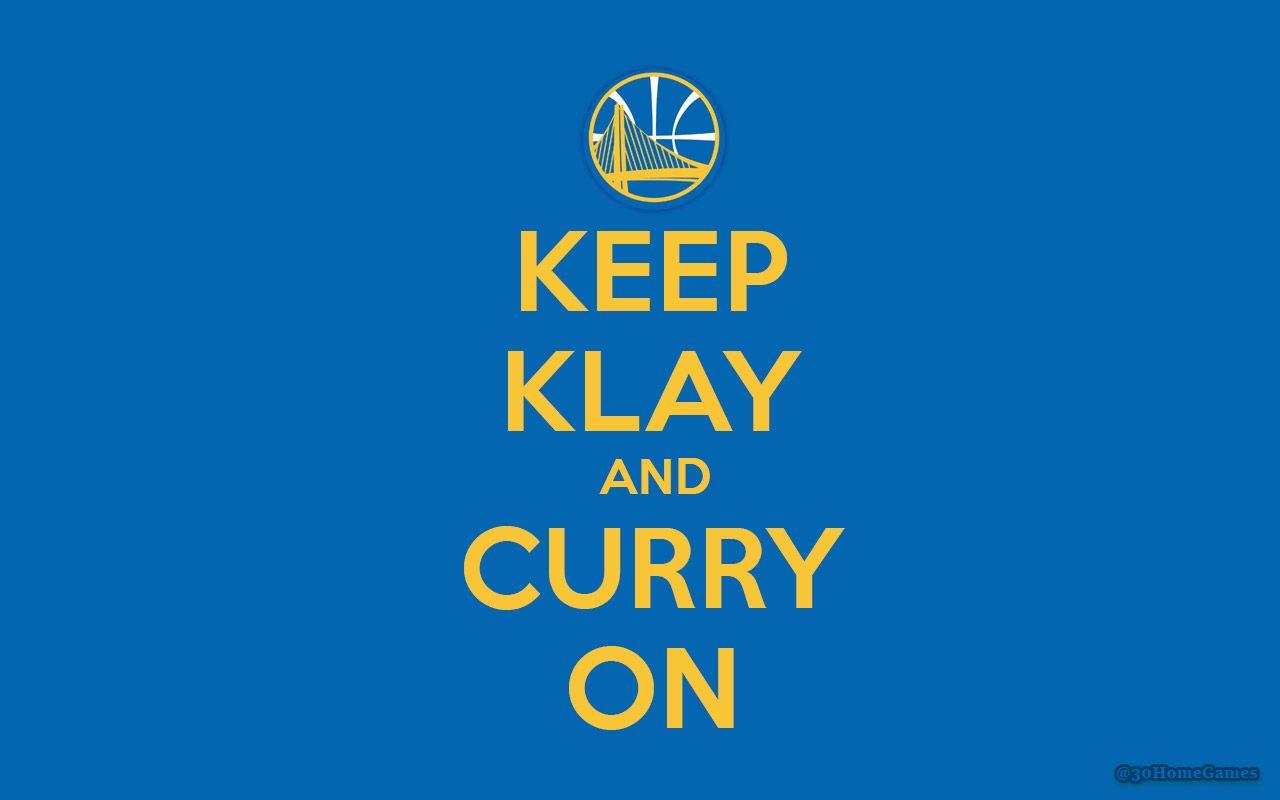 1280x800 Home Games: 'Keep Klay and Curry on' Wallpaper