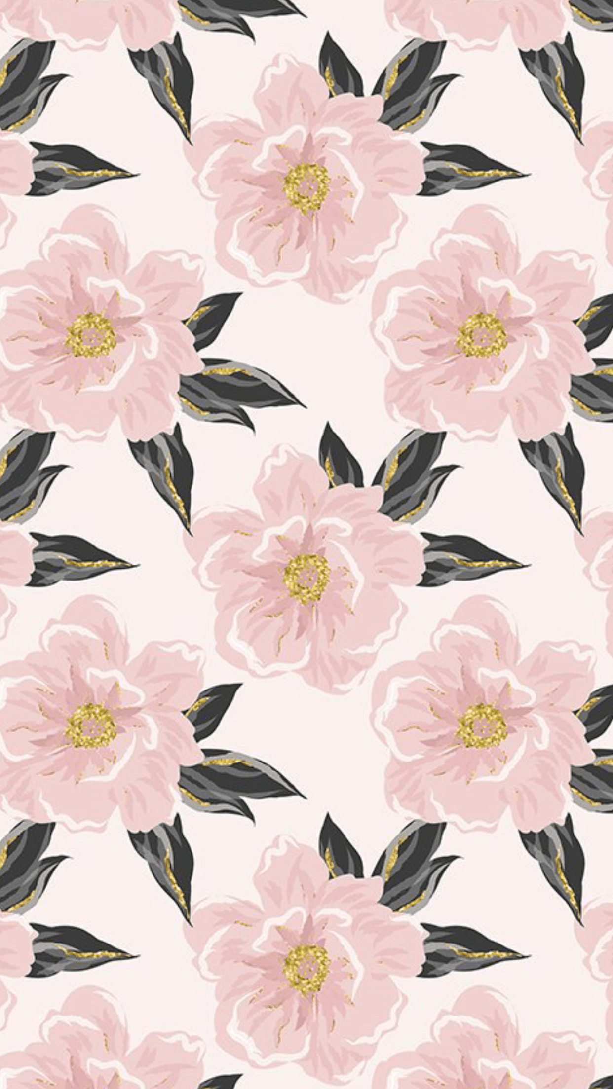 1242x2208 دبوس على المحفوظة بينس. iPhone wallpaper pattern, Flower background wallpaper, Pink flowers wallpaper