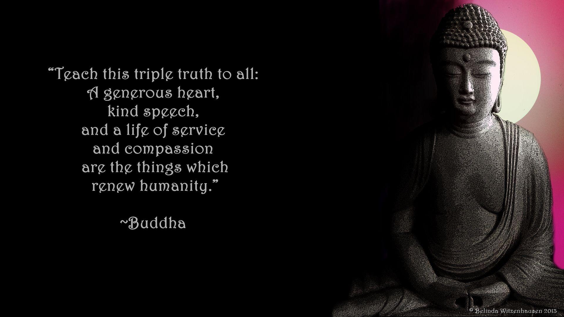 1920x1080 Buddha Quote Wallpaper