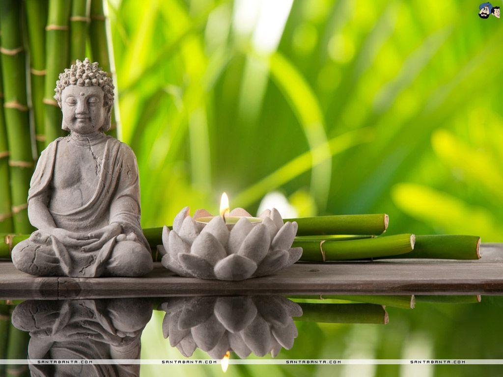 1024x768 Buddha Wallpaper HD