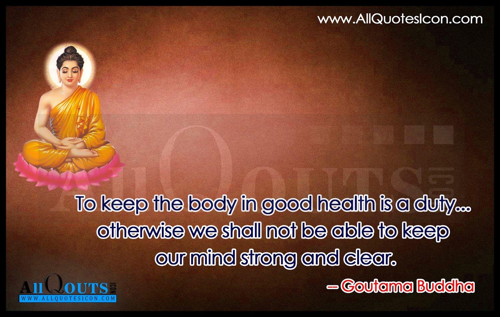 1600x1014 Best Gautama Buddha Sayings and English QUotes HD Wallpaper Good Health Quotes from Goutama. Healthy Living Tips