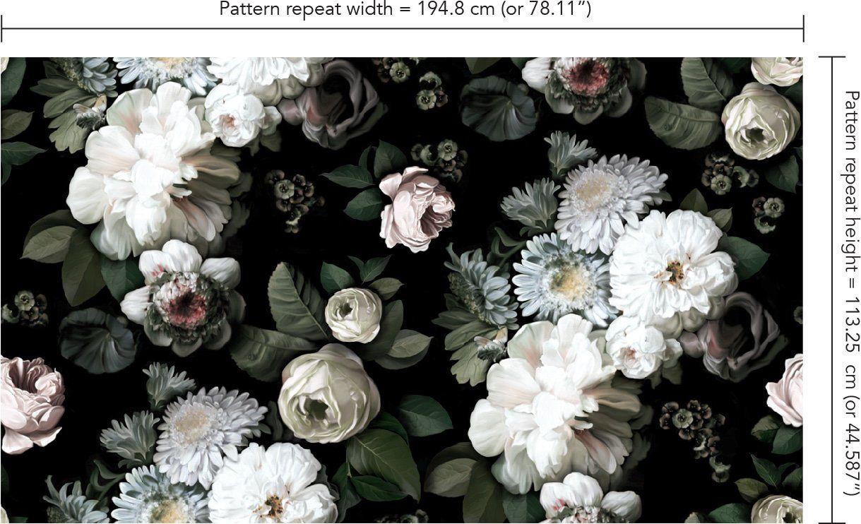 Black Vintage Flower Wallpapers Top Free Black Vintage Flower