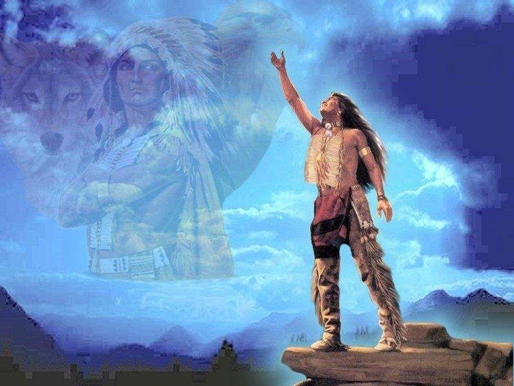 1024x768 American Indians Wallpaper