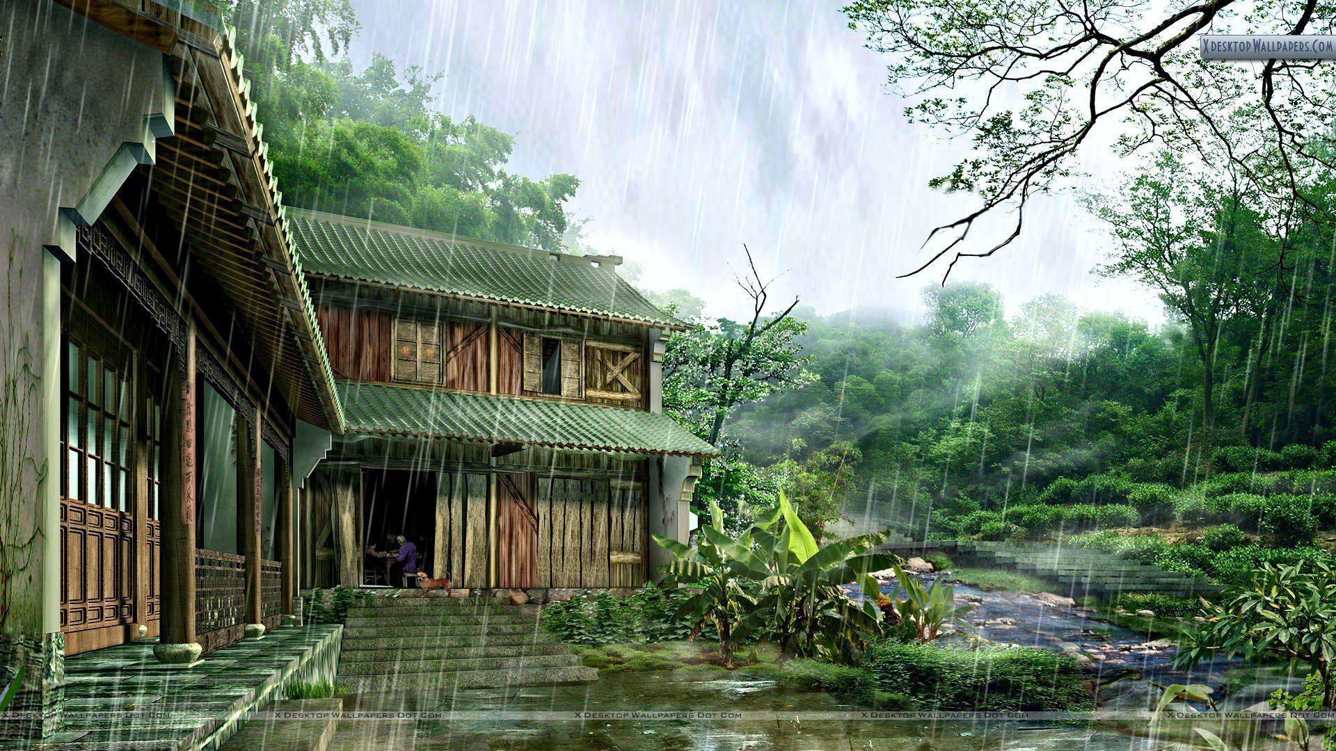 1920x1080 Asian garden. bright 624.6 Kb, 1920x1080 > pixel