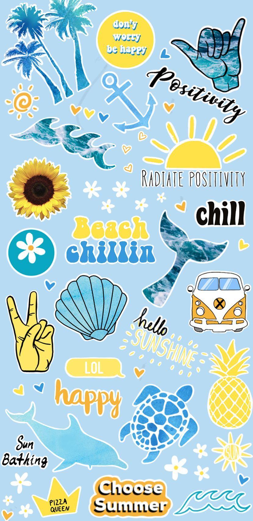 830x1706 Welcome to Gocase summer paradise. iPhone wallpaper vsco, Pastel color wallpaper, Wallpaper iphone summer