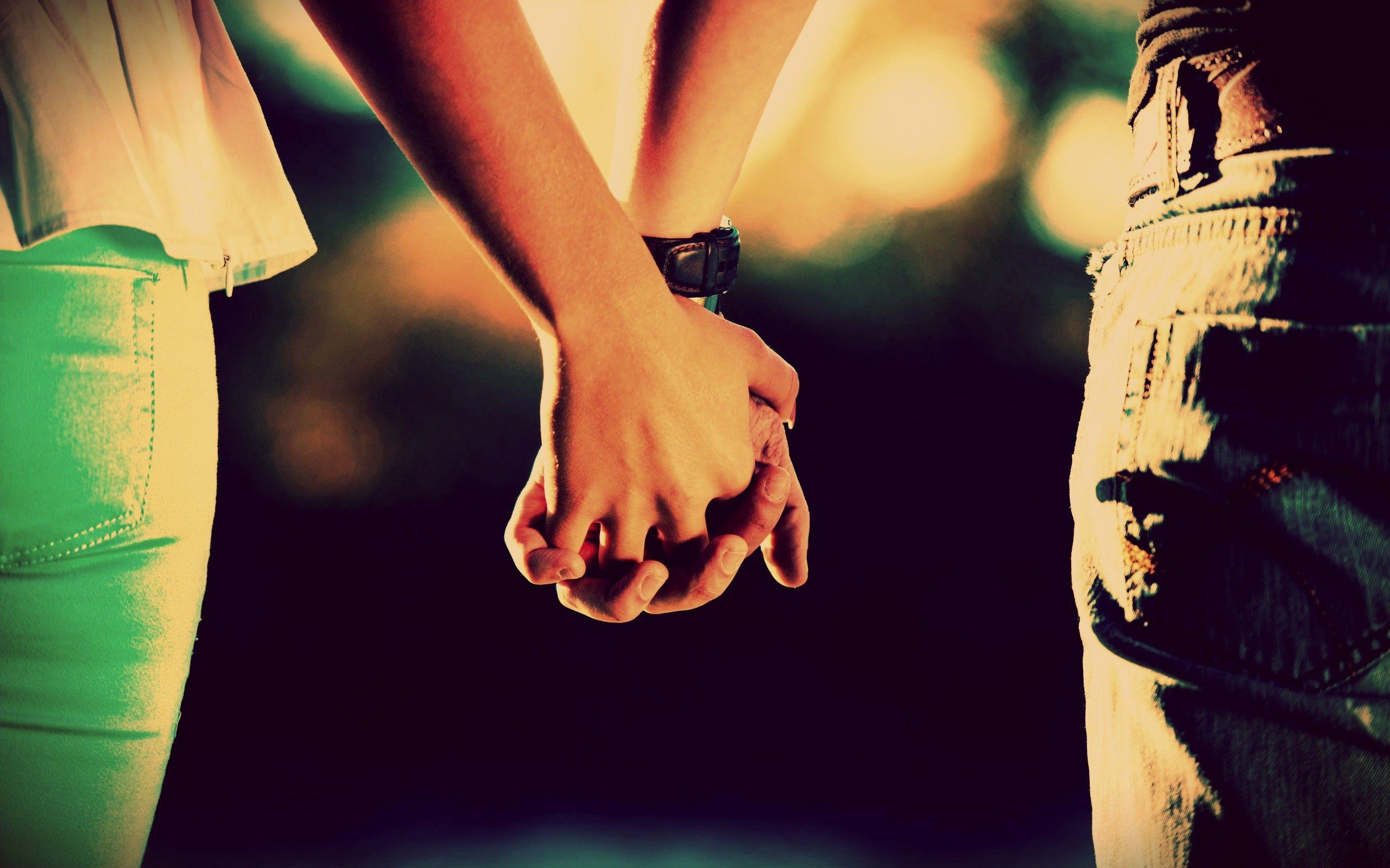Couple holding hands Wallpaper Download | MobCup