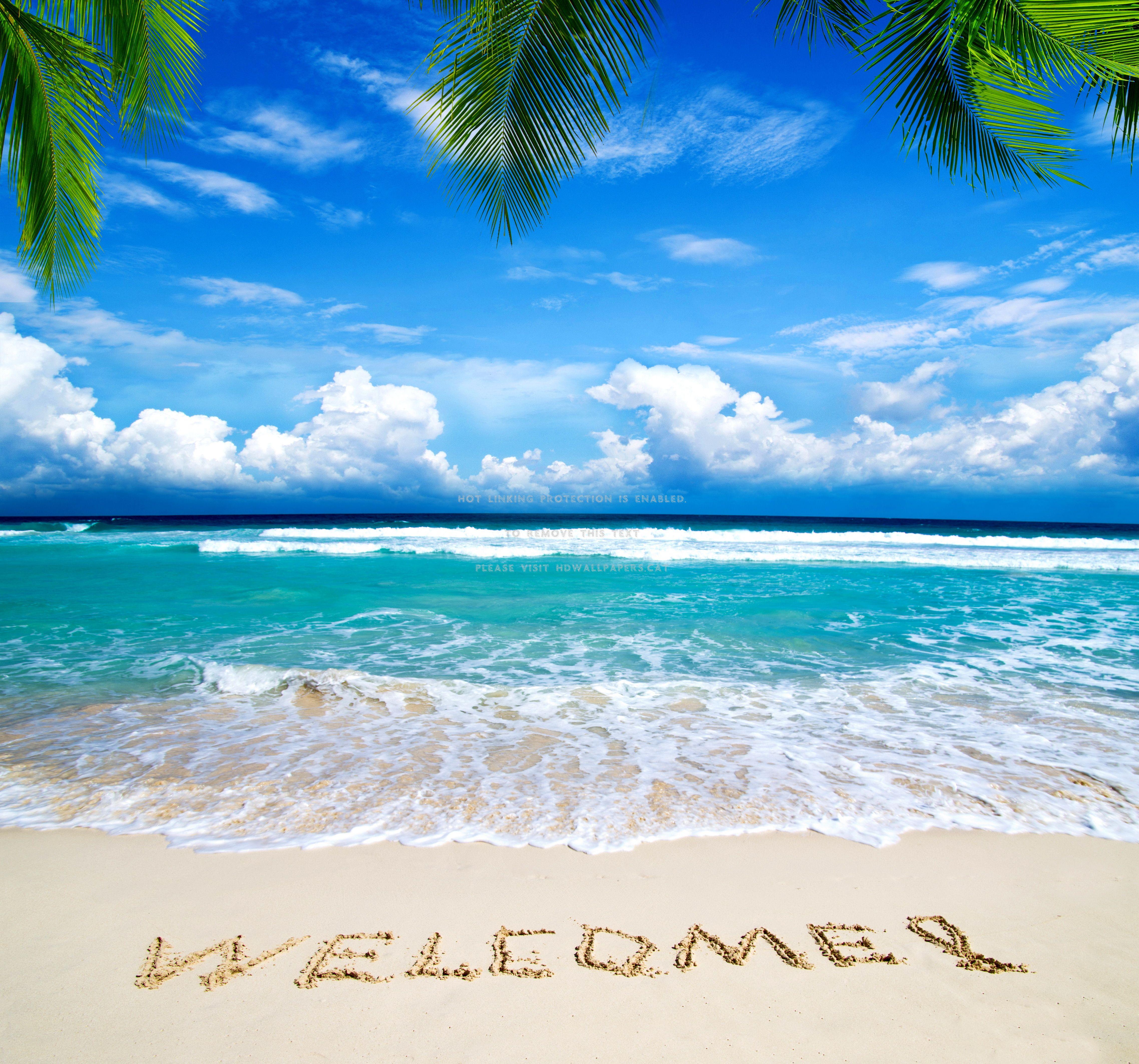 4550x4250 welcome summer! vacation ocean tropical sea