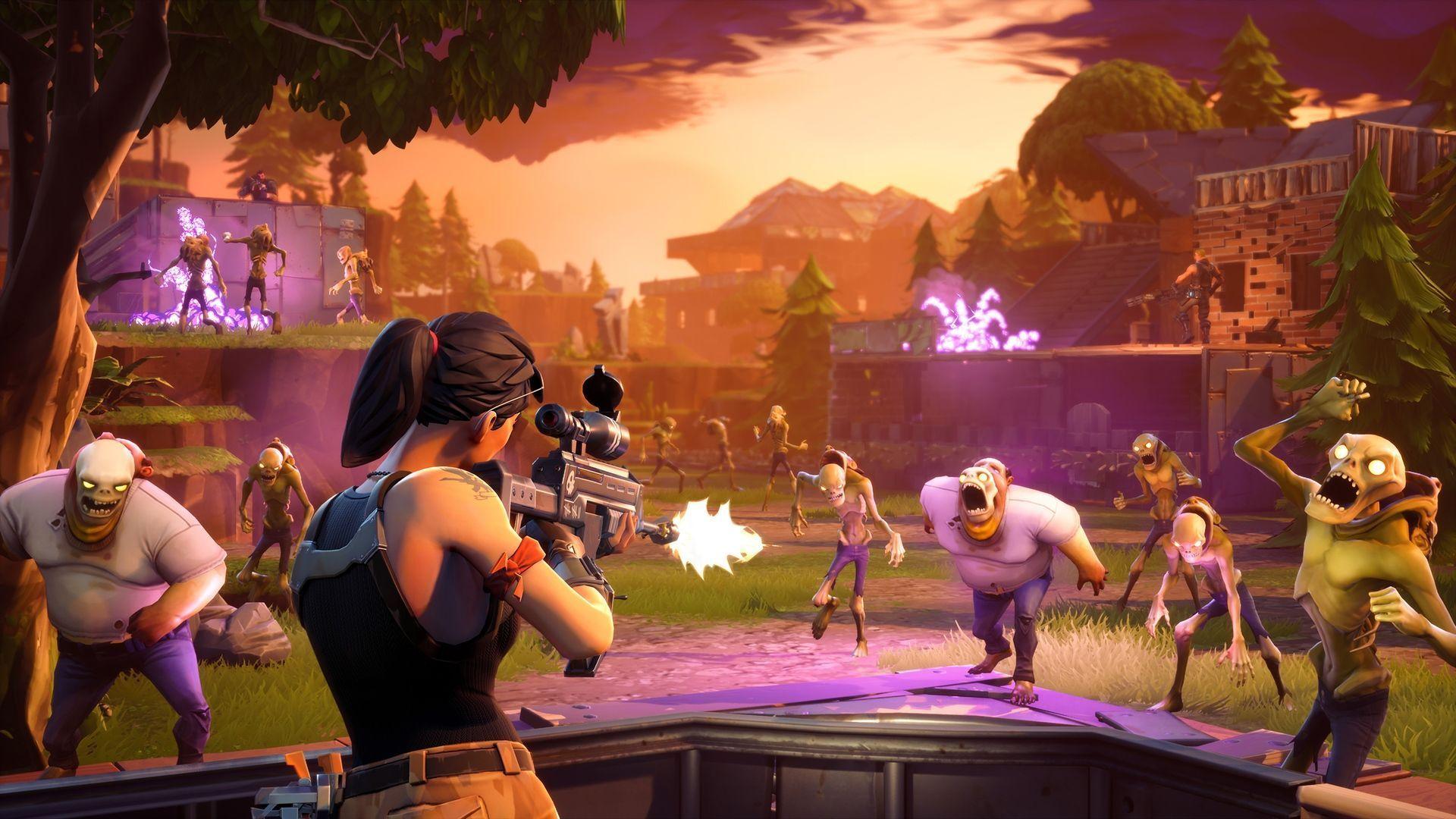 1920x1080 Fortnite Wallpaper for mobile phone, tablet, desktop computer and other devices HD and 4K wallpaper. Fortnite, Battle royale game, Epic games fortnite