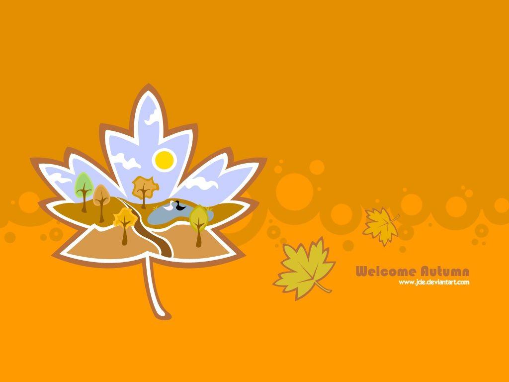 1024x768 Goodbye to Summer to Autumn < Vector < Gallery < Desktop Wallpaper