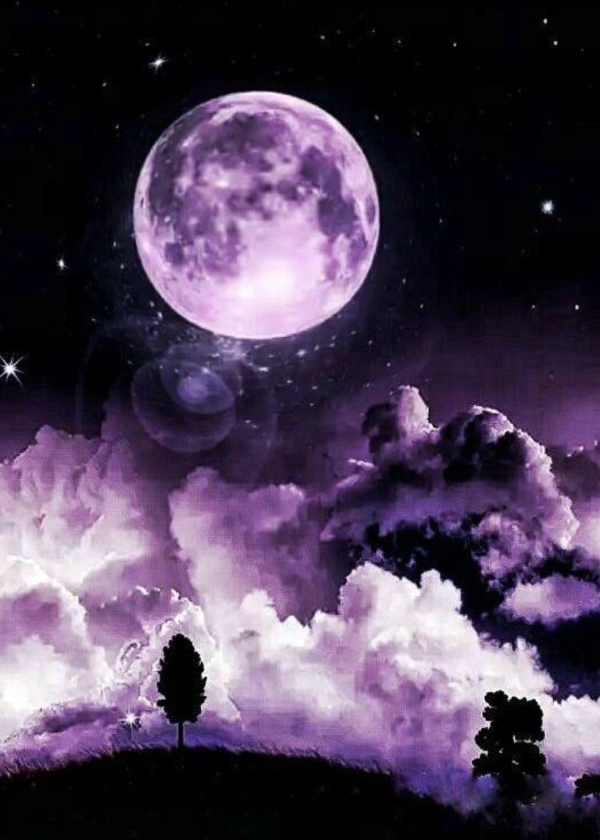 Purple Moon Background Images  Free Download on Freepik