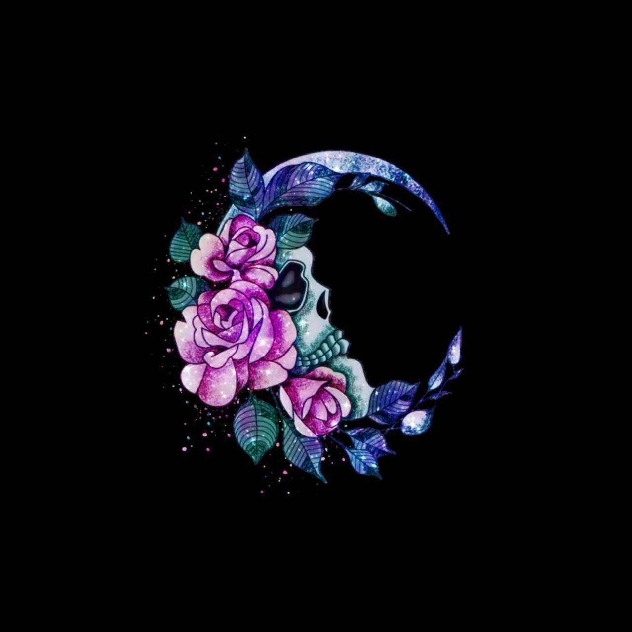 1280x1280 Galaxy Death Moon hình nền https://wallpaperaccess.com/full/4055387.jpg