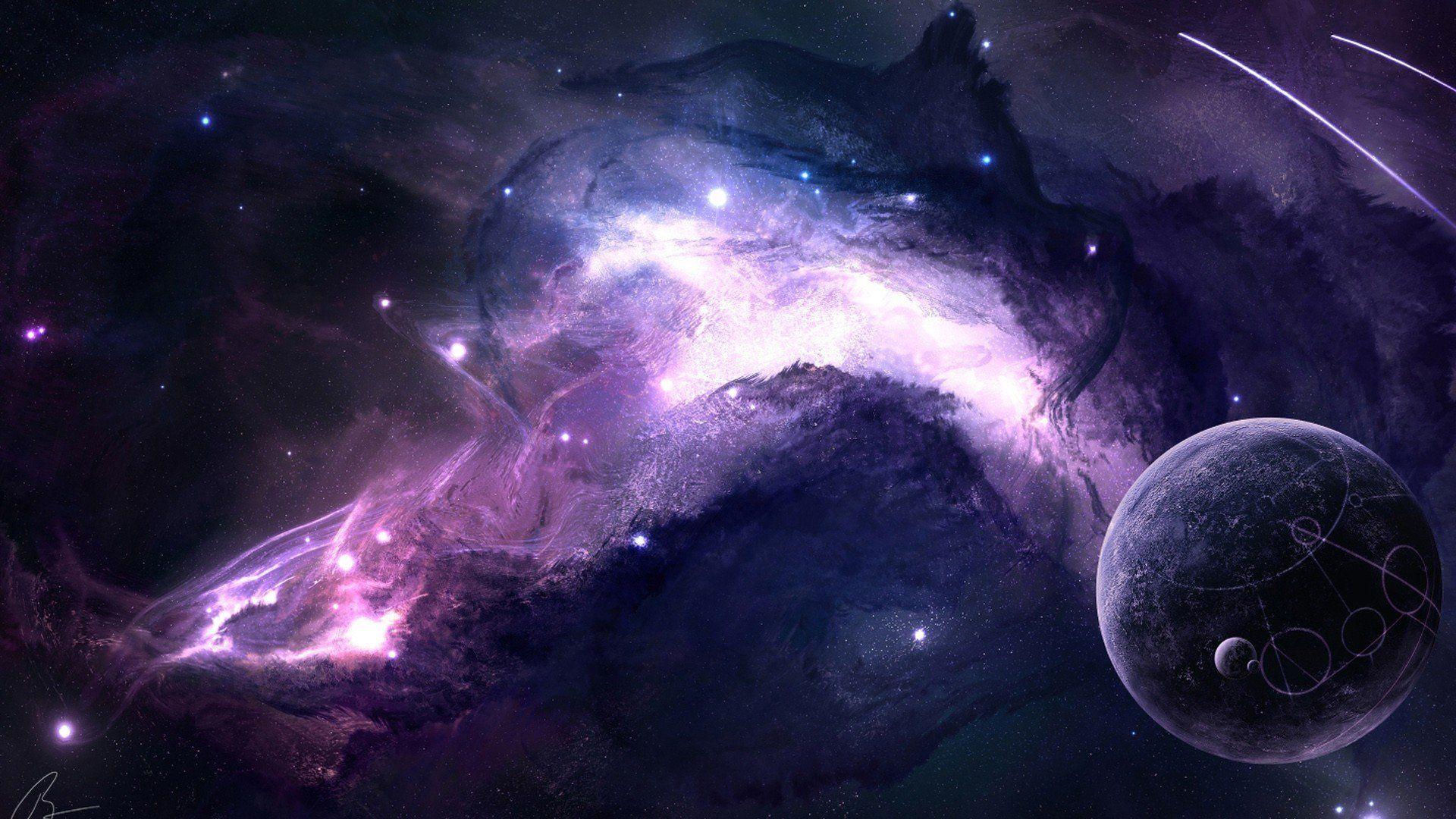 Galaxy and Moon Wallpapers - Top Free Galaxy and Moon Backgrounds