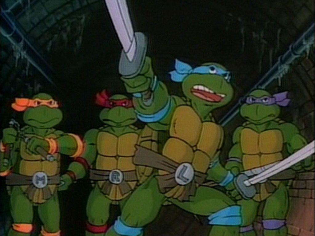 1024x768 Teenage Mutant Ninja Turtles Cartoon Wallpaper