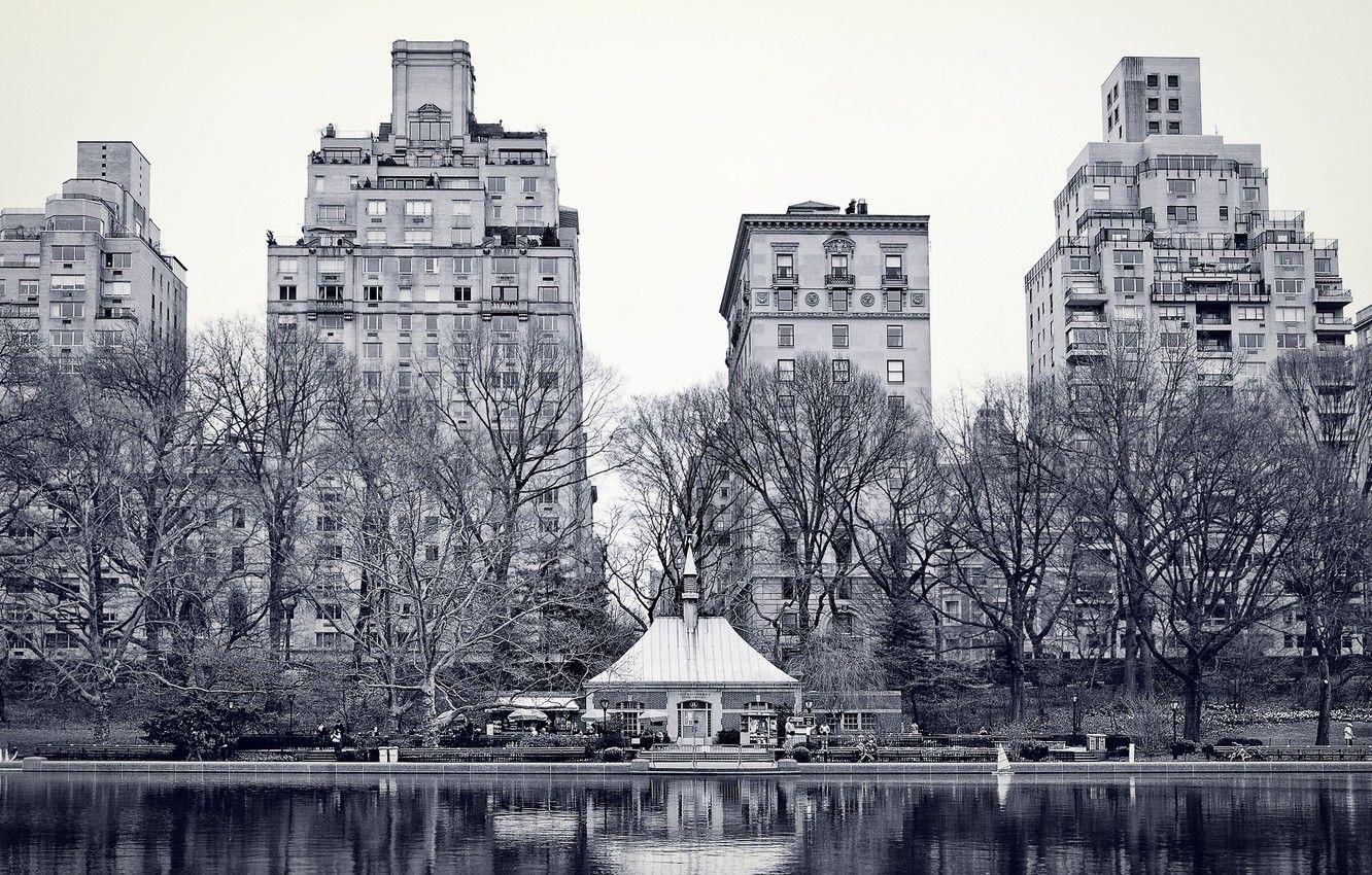 1332x850 Wallpaper trees, the city, lake, Wallpaper, building, New York, New York, wallpaper, Central Park, Central Park image for desktop, section город