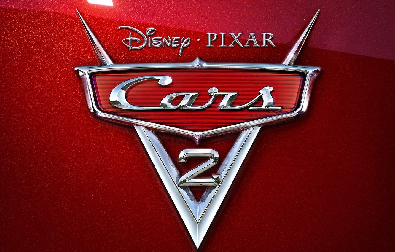 1332x850 Wallpaper cartoon, pixar, emblem, chrome, disney, cars cars red mother of pearl image for desktop, section фильмы