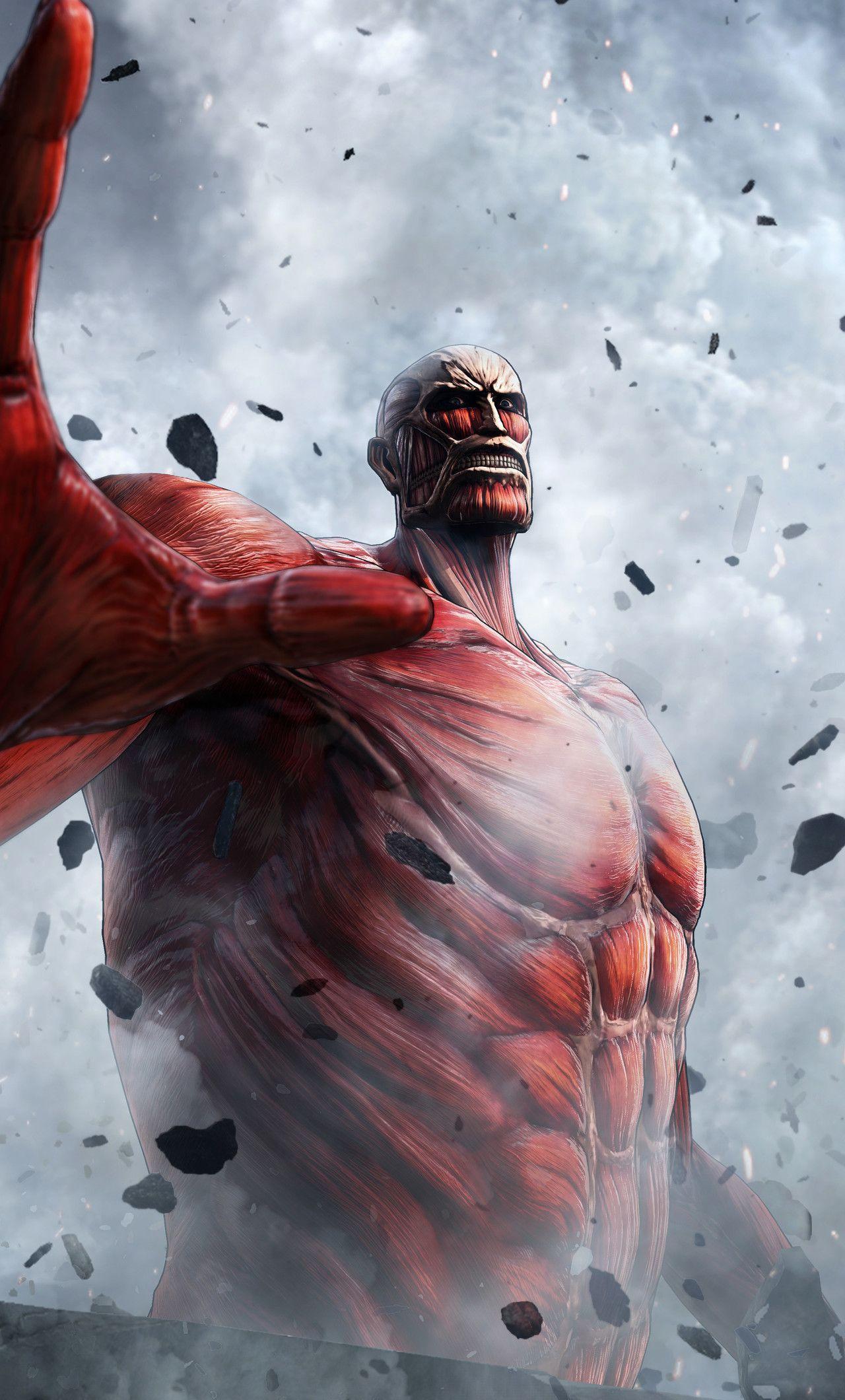 1280x2120 iPhone 6 Attack On Titan
