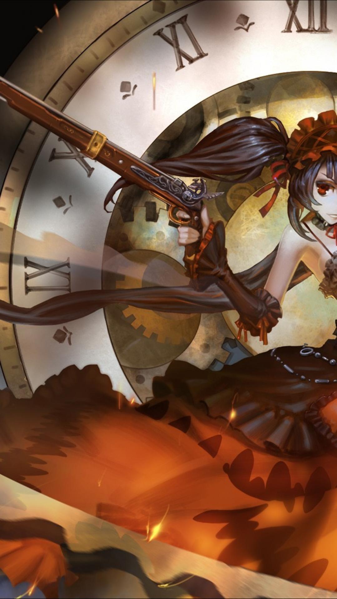 1080x1920 Date a live tokisaki kurumi wallpaper
