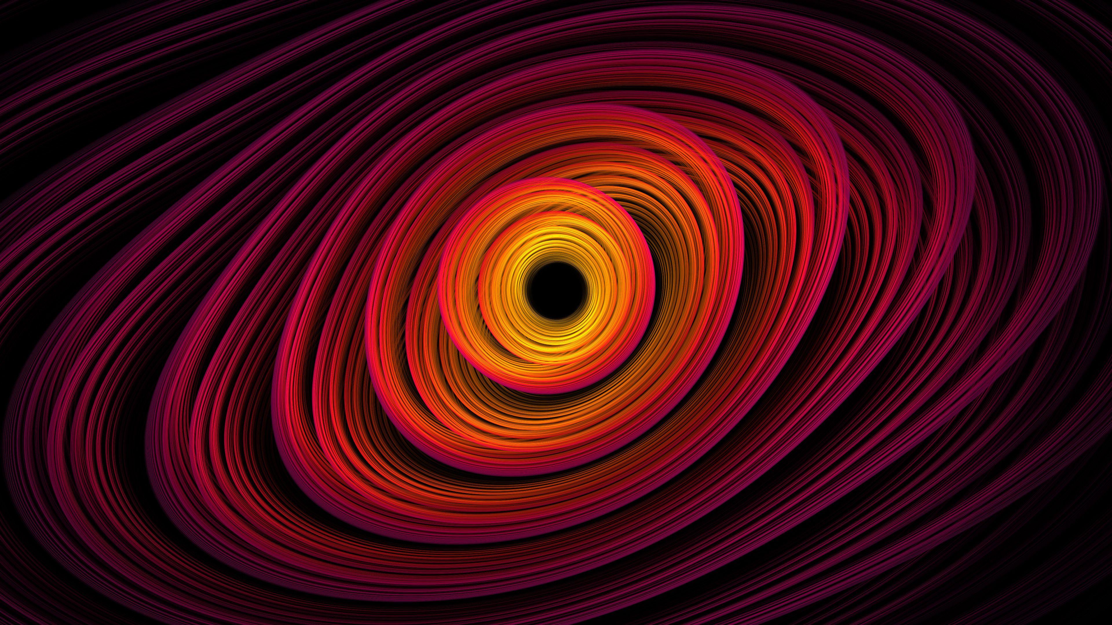 3840x2160 Dark Abstract Art HD HD Wallpaper