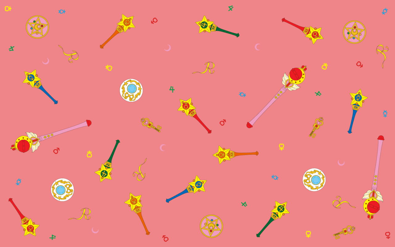 1280x800 Sailor Moon Background