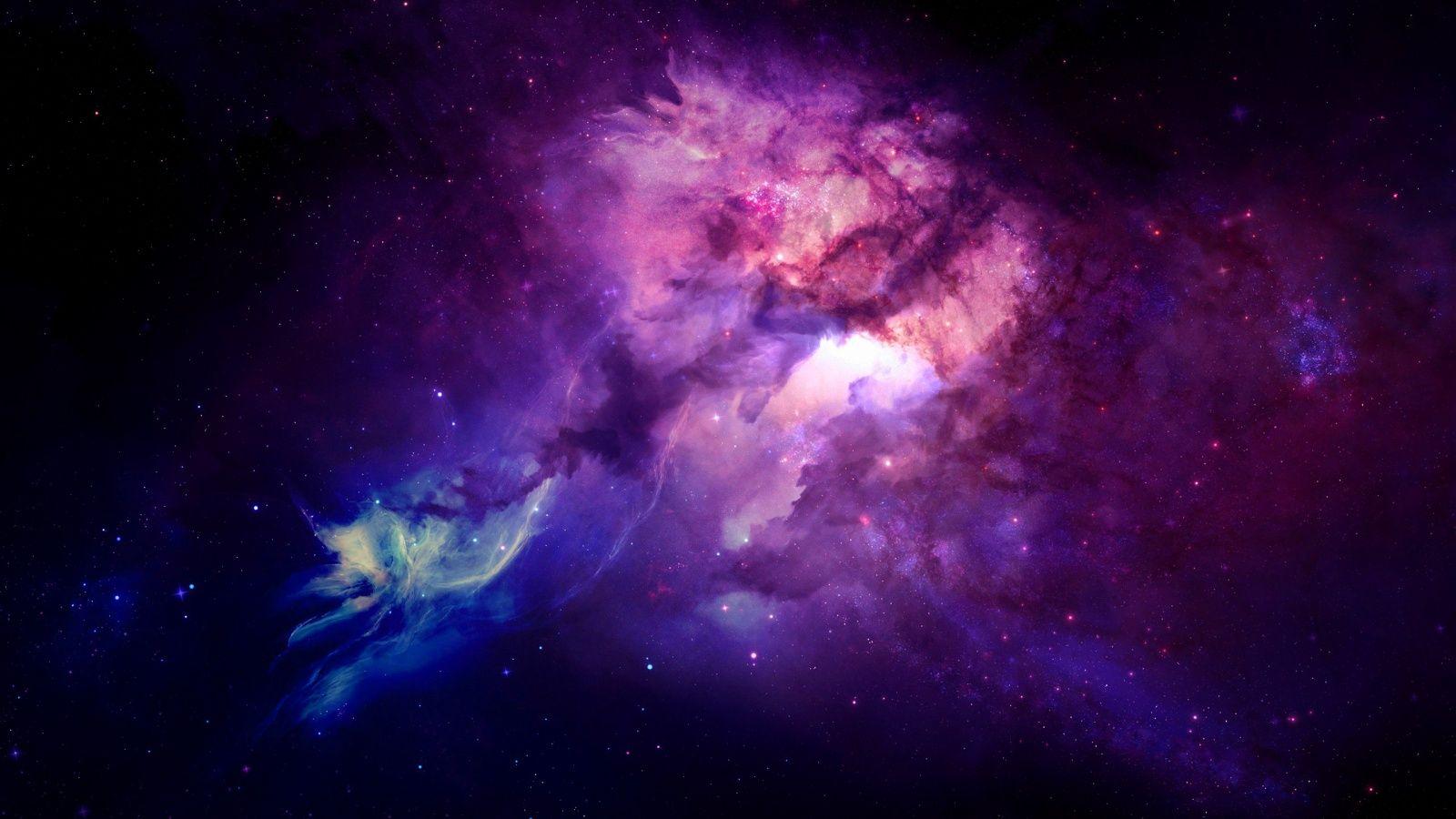 Khám phá bức hình nền không gian màu tím này và được truyền cảm hứng từ những khám phá của vũ trụ.