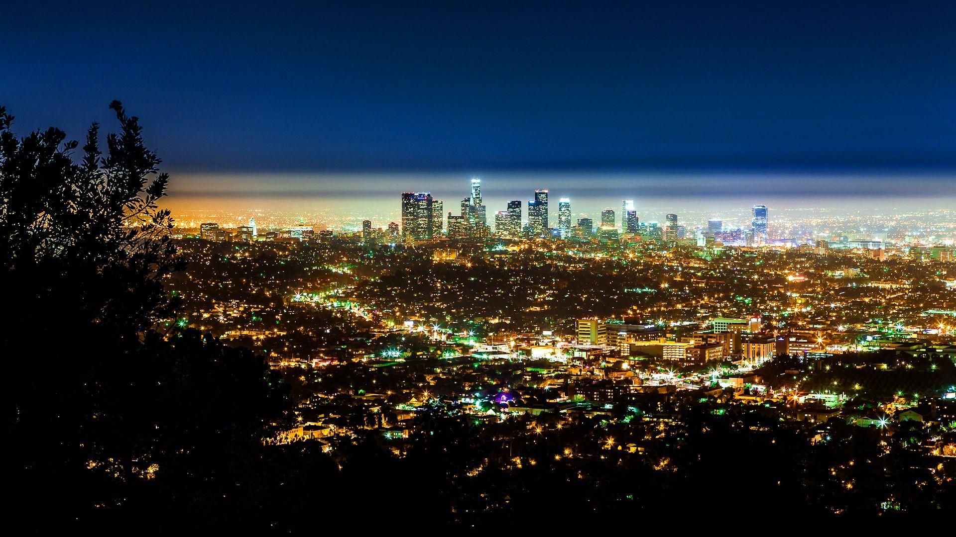 1920x1200 High Definition Los Angeles Wallpaper Image In 3D For Download