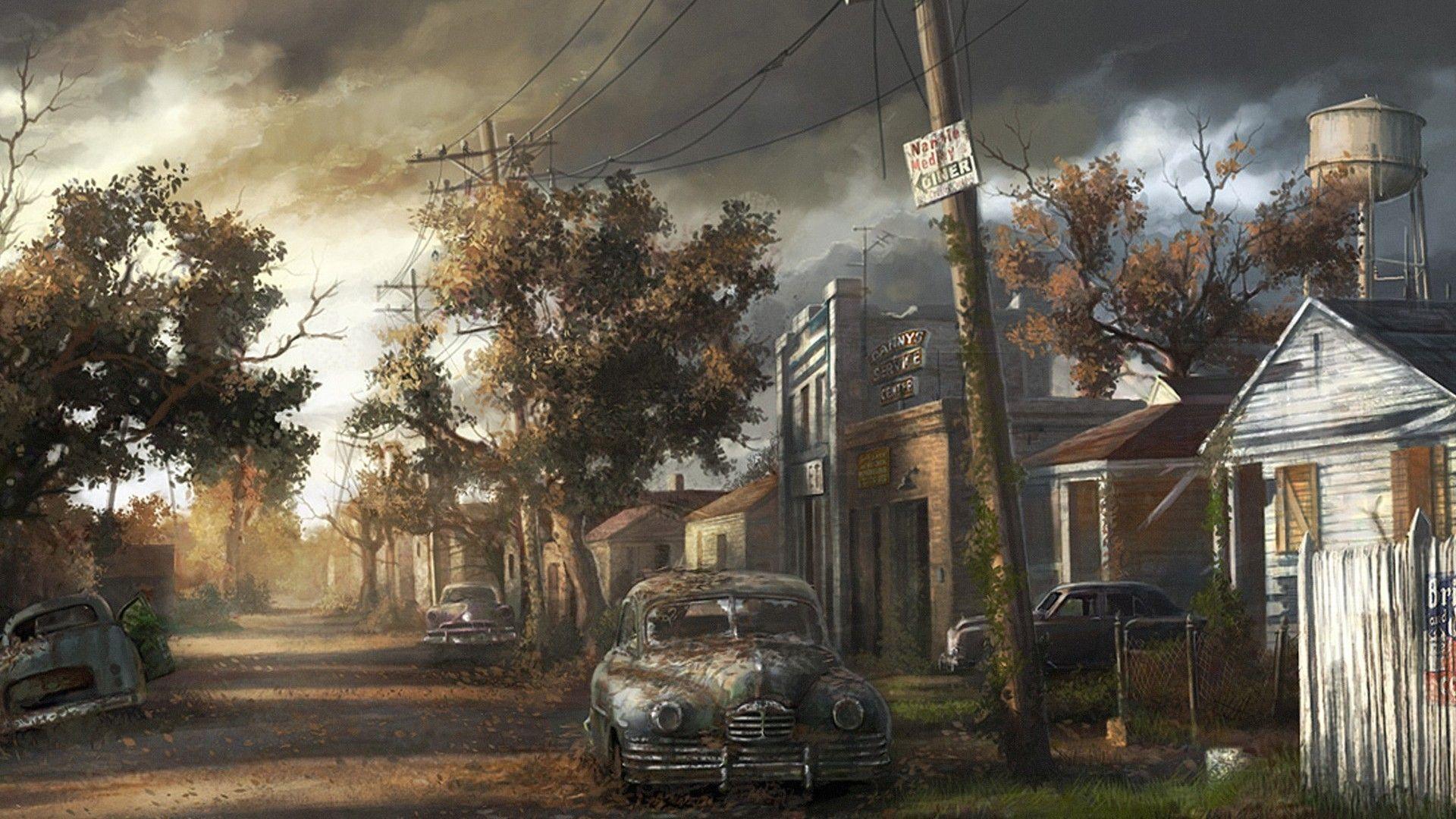 1920x1080 Zombie Apocalypse Wallpaper HD