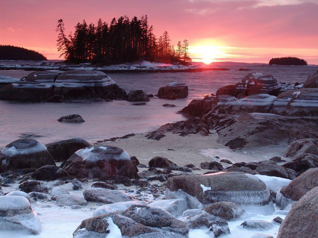 1024x768 Maine coast winter. Maine coast, Maine winter, Blue hill maine