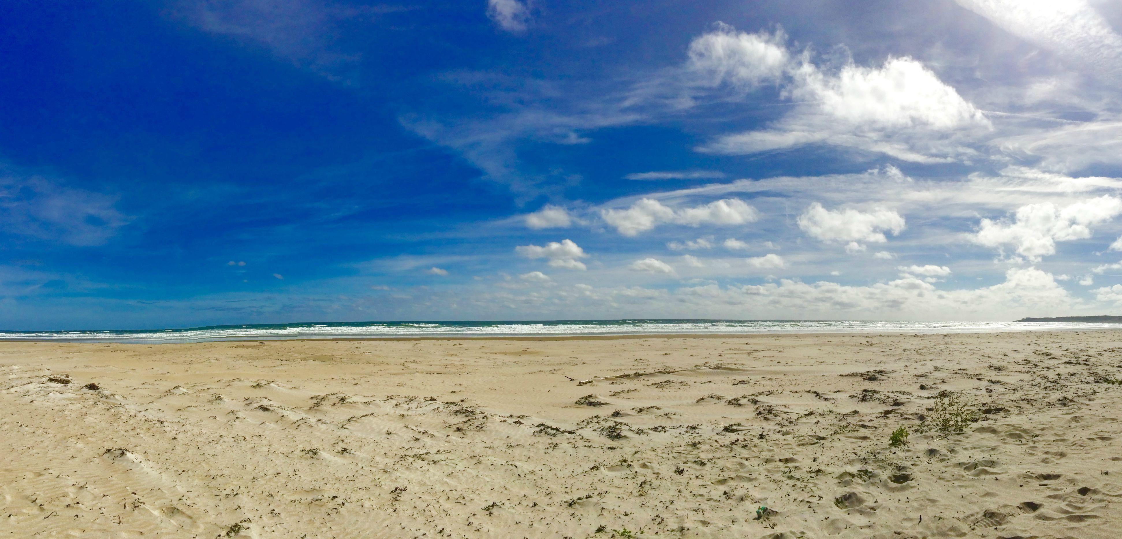 3886x1867 Took This Photo of Footbridge Beach in Ogunquit Maine 4K wallpaper