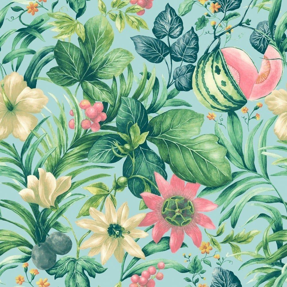 1000x1000 Tropical Flowers Wallpaper