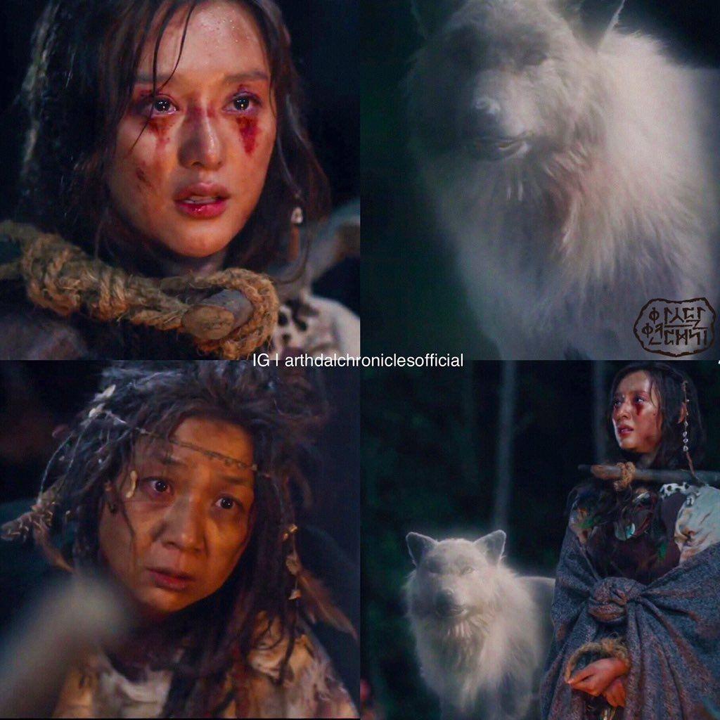 1024x1024 Arthdal Chronicles first time we've seen the Great White Wolf