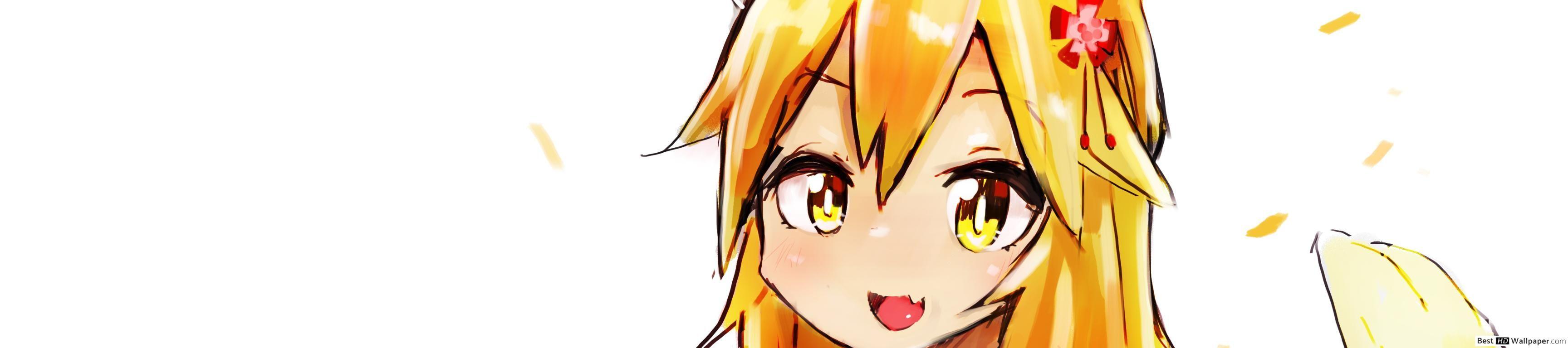 3456x768 Meddlesome Kitsune Senko San HD Wallpaper Download