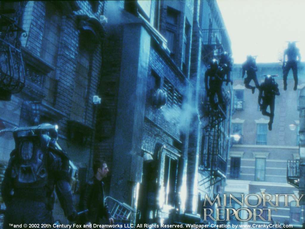 1024x768 Minority Report (0261_1024): Cranky Critic® Movie Wallpaper Downloads