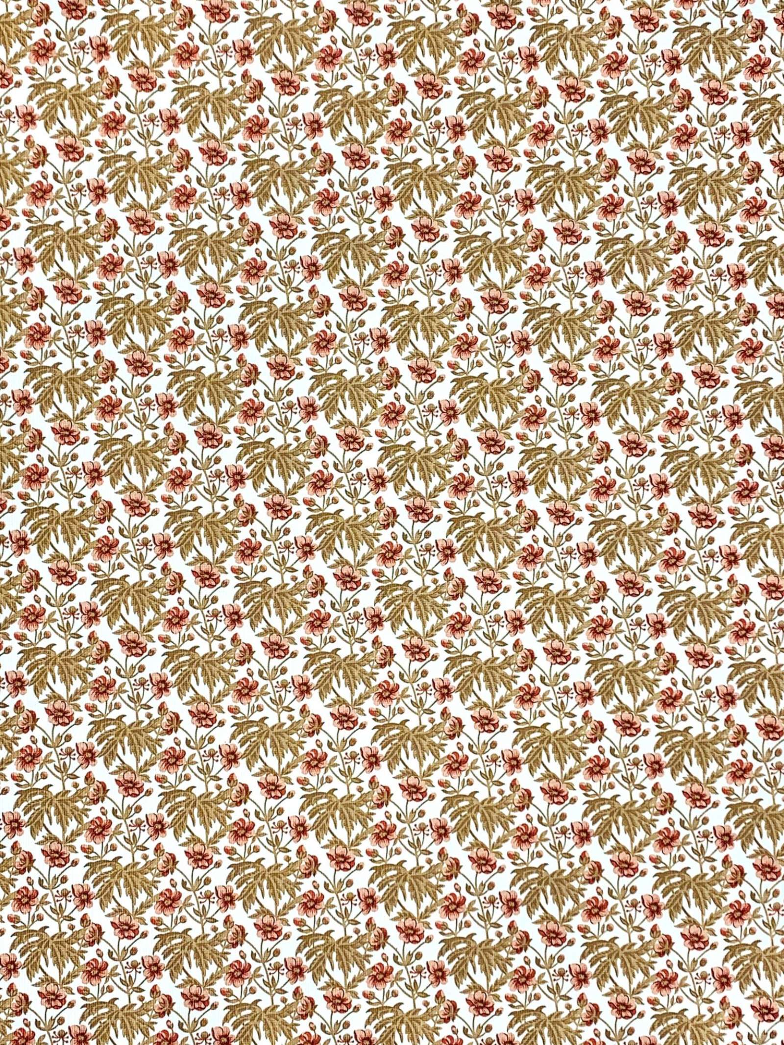 1600x2134 Vintage Wallpaper Shop. Small Flowers Wallpaper