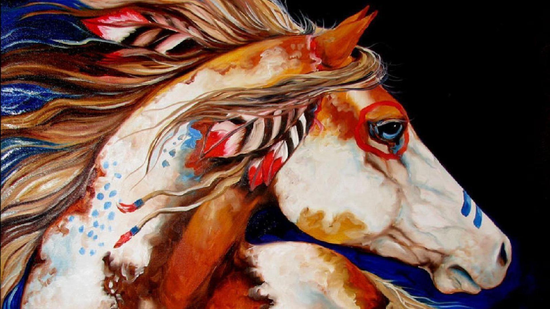 native american indian horses
