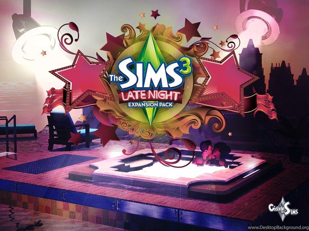1024x768 The Sims 3 Late Night Wallpaper The Sims 3 Late Night Wallpaper. Desktop Background