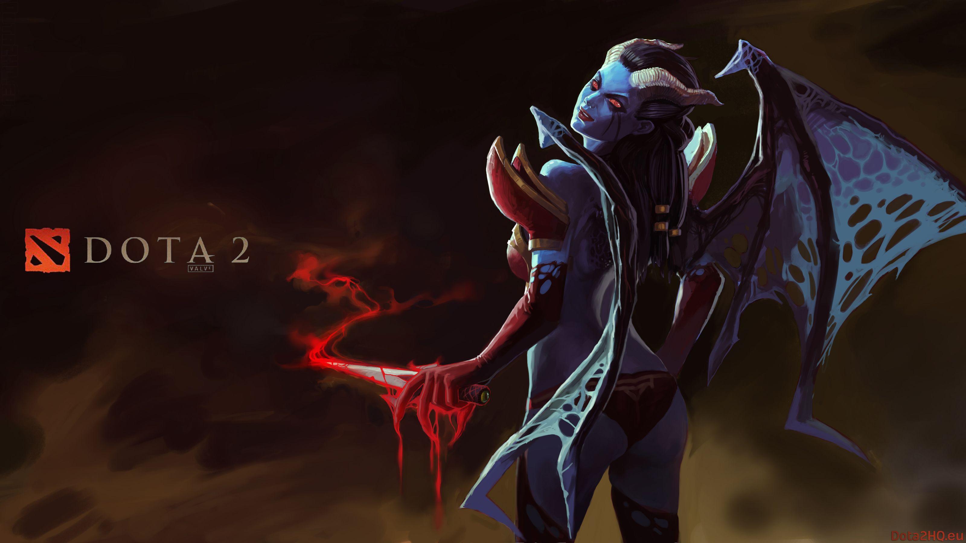 3200x1800 Queen of Pain Wallpaper