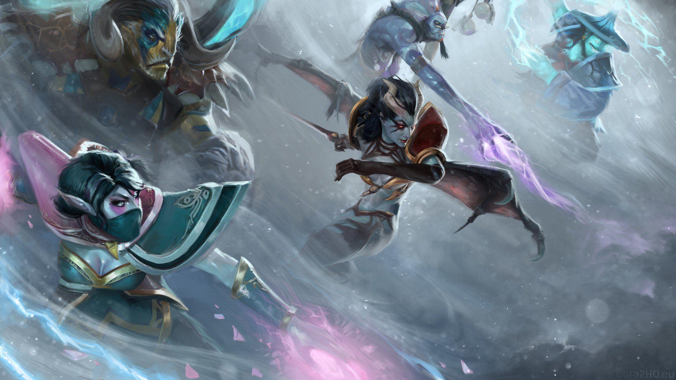 2560x1440 Dota, Defense of the ancient, Queen of Pain Wallpaper HD / Desktop and Mobile Background