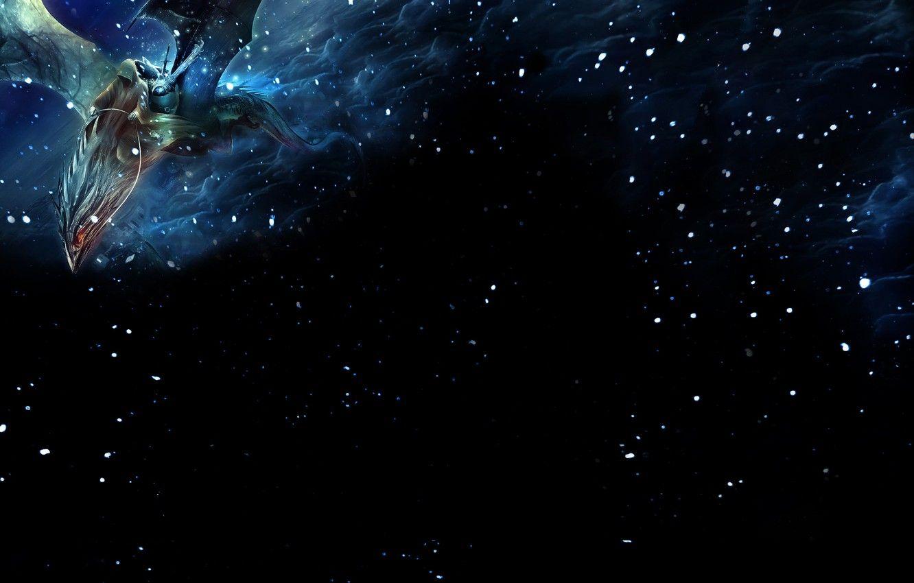 1332x850 Wallpaper Dragon, Stars, Music, Blind Guardian image for desktop, section фантастика