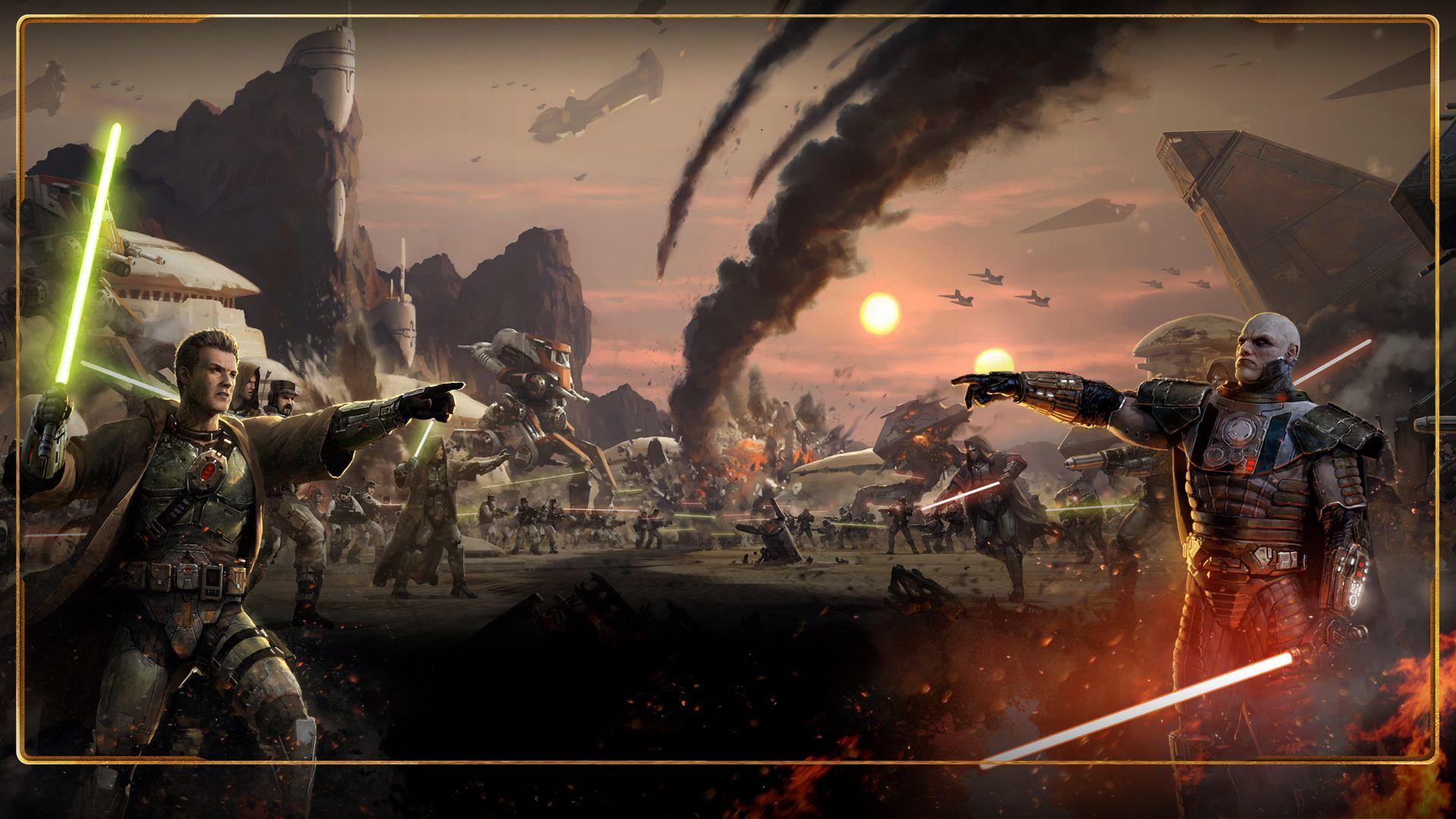 1920x1080 Wallpaper Of Starwars The Old Republic Jedi Vs Sith HD And Star Wars