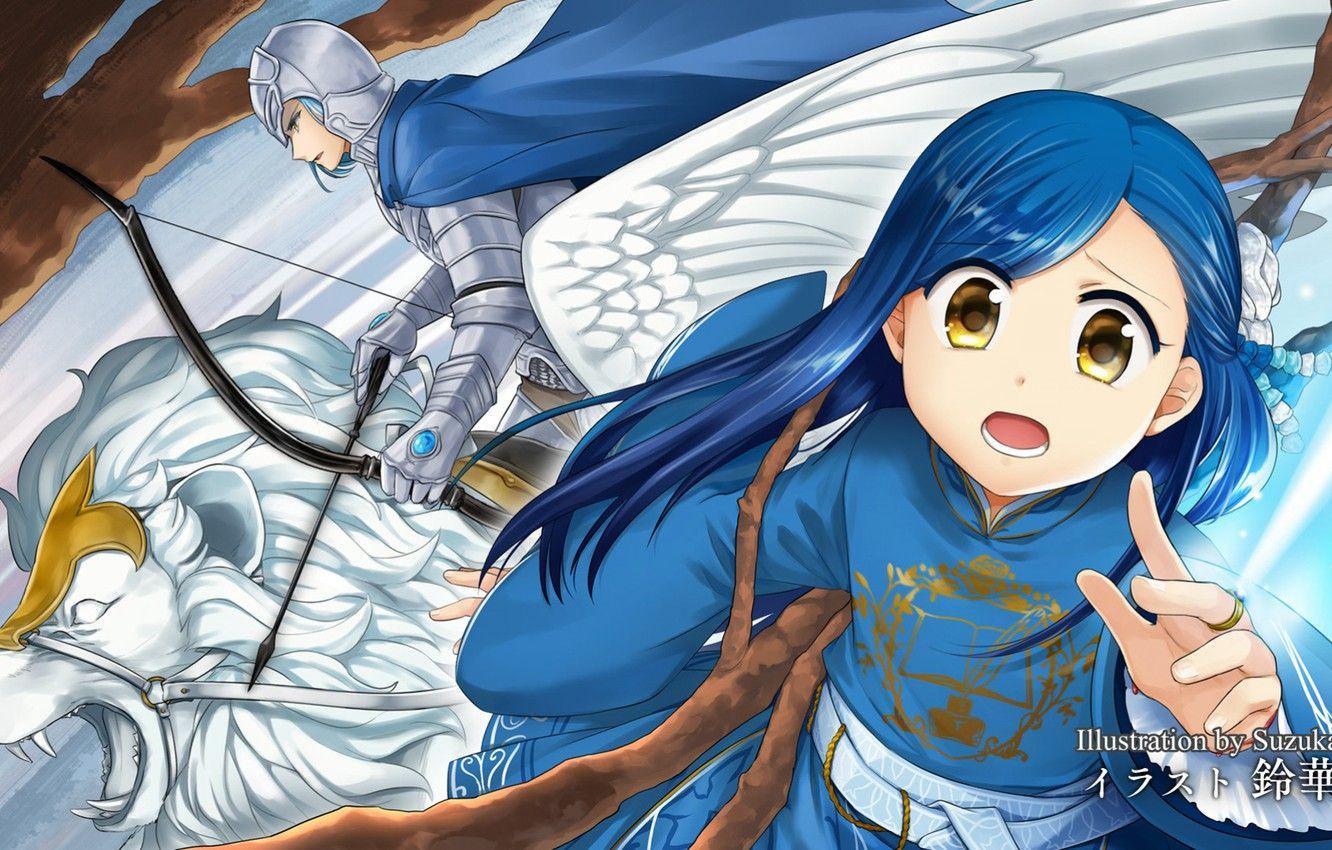 1332x850 Wallpaper Leo, girl, knight, Ferdinand, Ascendance of a Bookworm, Myne image for desktop, section сёнэн