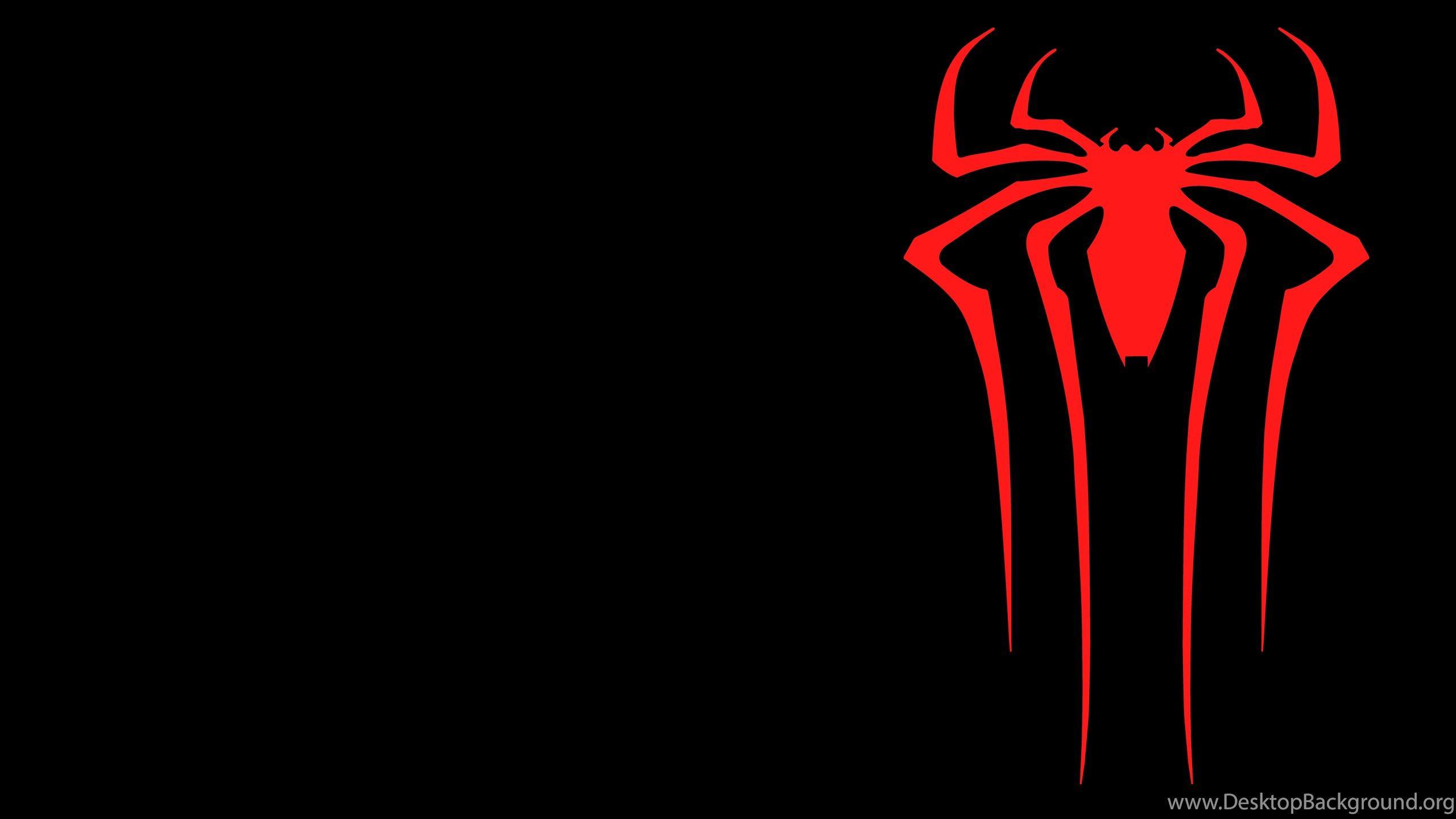 2560x1440 Hình nền khác: Hình nền Logo người nhện Chất lượng HD