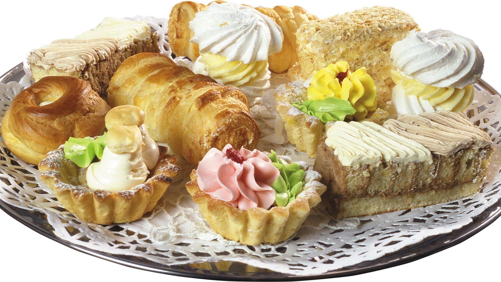 1920x1080 Wallpaper cakes, pastries, cream