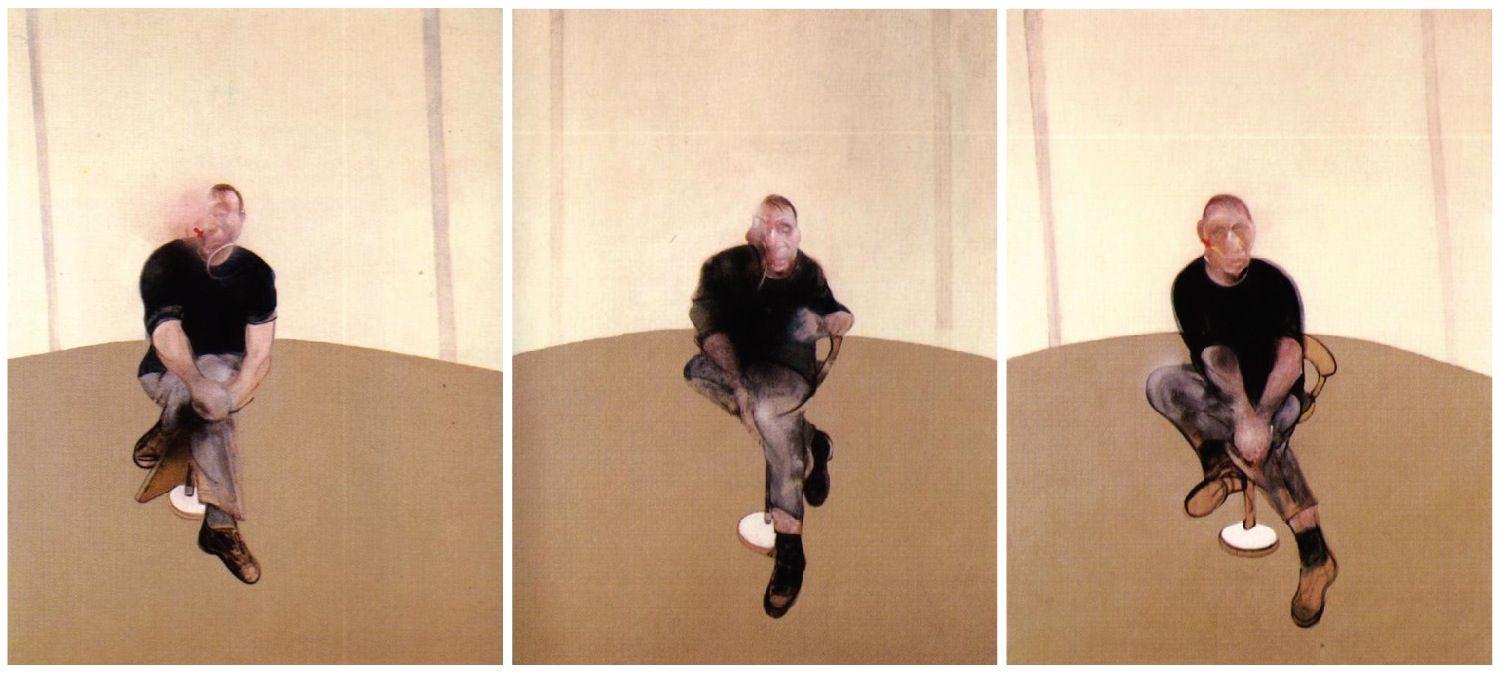 1501x675 Francisbacontriptych5 Study For A Self Portrait Disgusting!