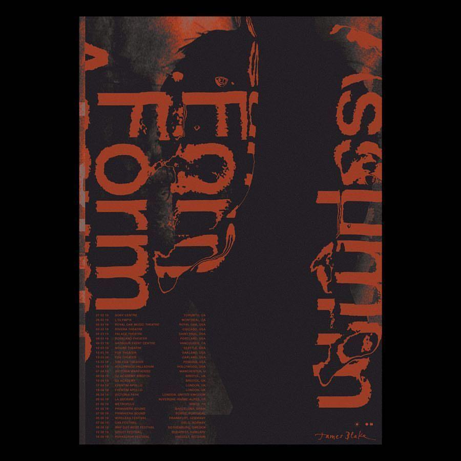 900x900 Likes, 1 Comments Mokhtarzadeh on Instagram: “Tour Poster concept for James Blake's Assume. Tour posters, Typographic poster, James blake