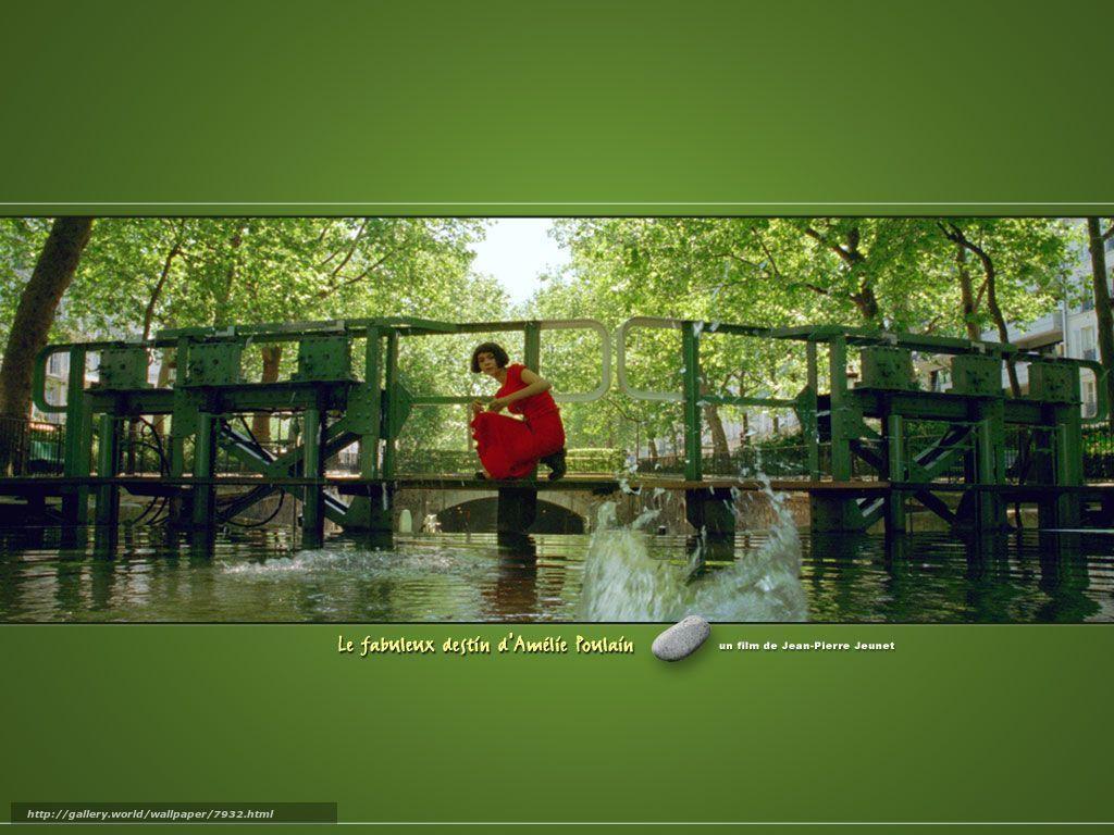 1024x768 Download wallpaper Amelie, Fabuleux destin d'AmГ©lie Poulain, Le, film free desktop wallpaper in the resolution 1024x768
