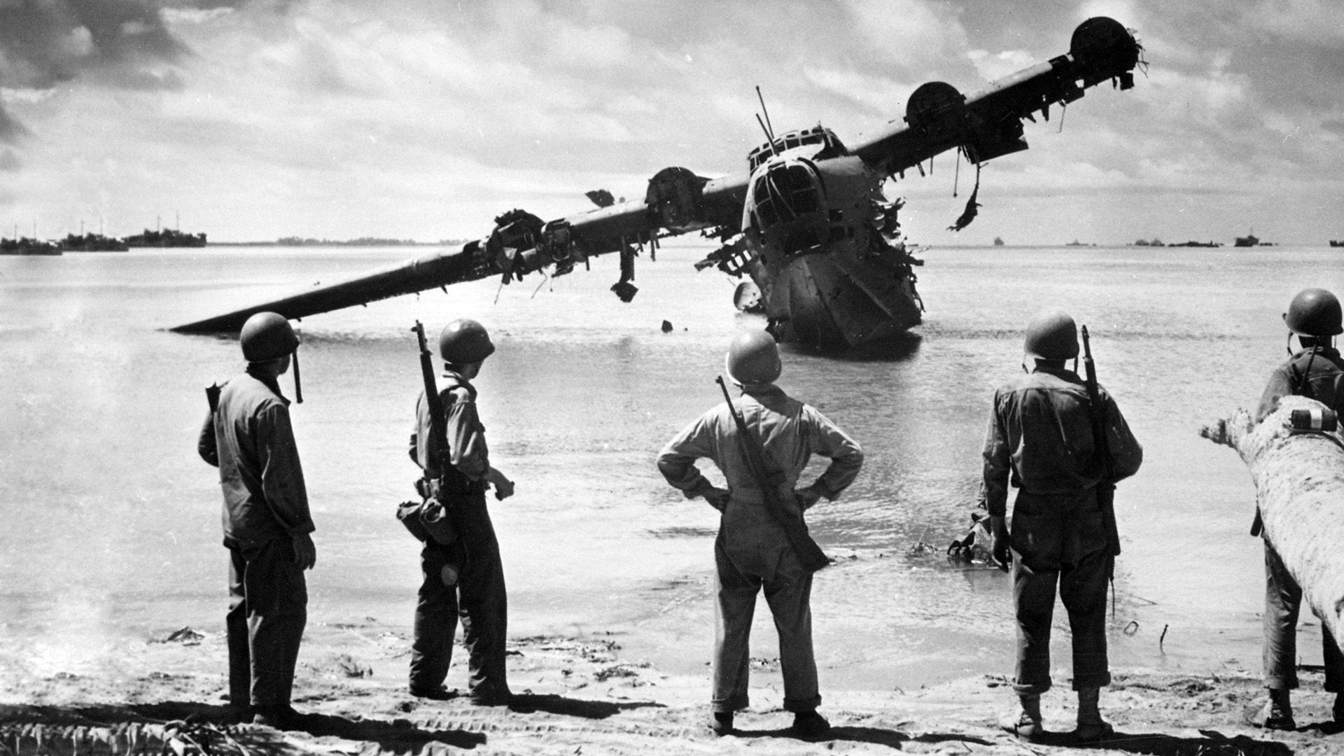 1920x1080 Destroyed Seaplane HD Wallpaperx1080